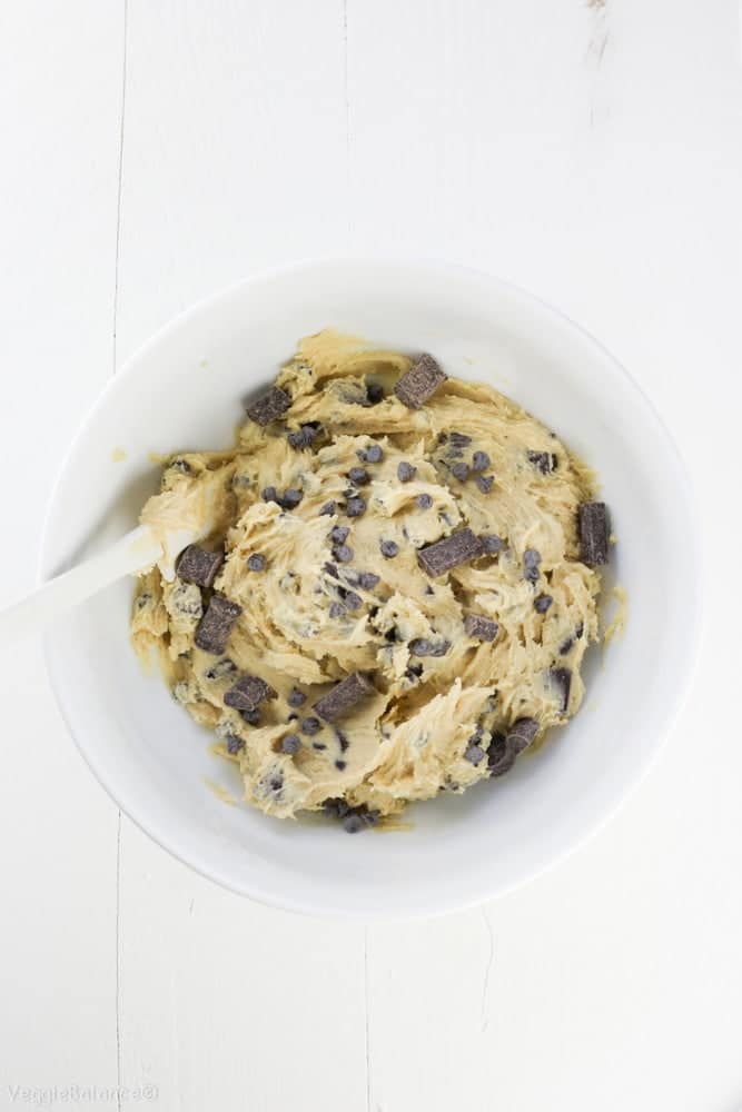 Edible Chocolate Chip Cookie Dough recipe