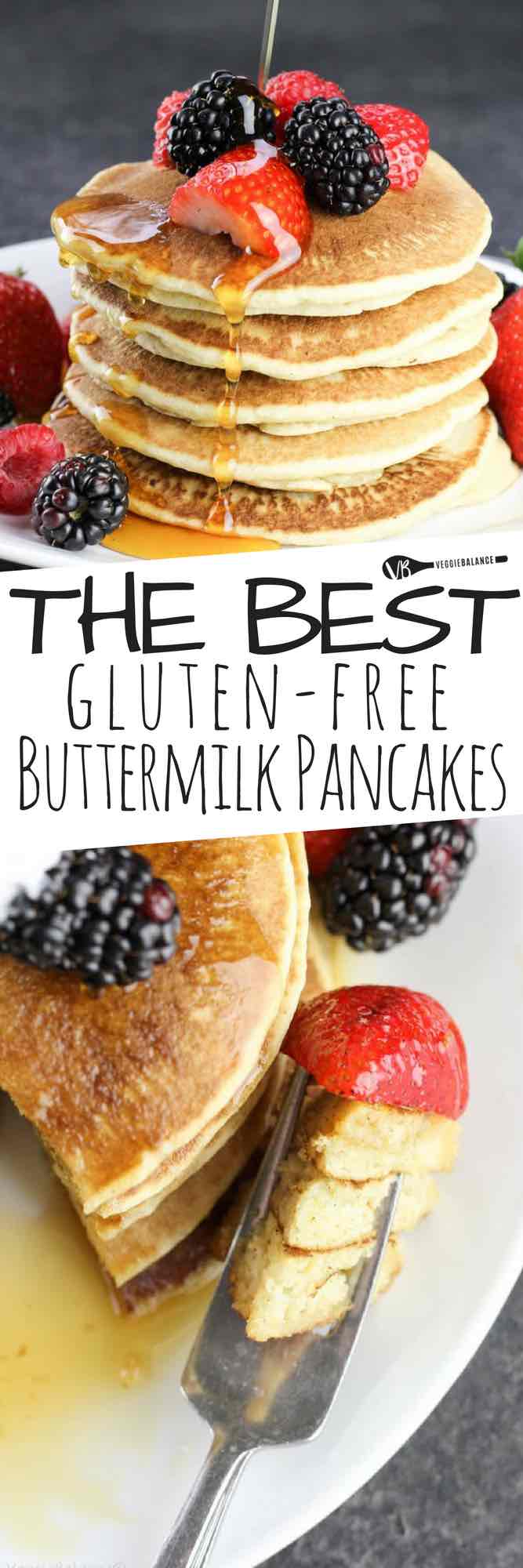 Best Gluten Free Buttermilk Pancakes (Dairy Free) - Gluten ... Best Gluten Free But