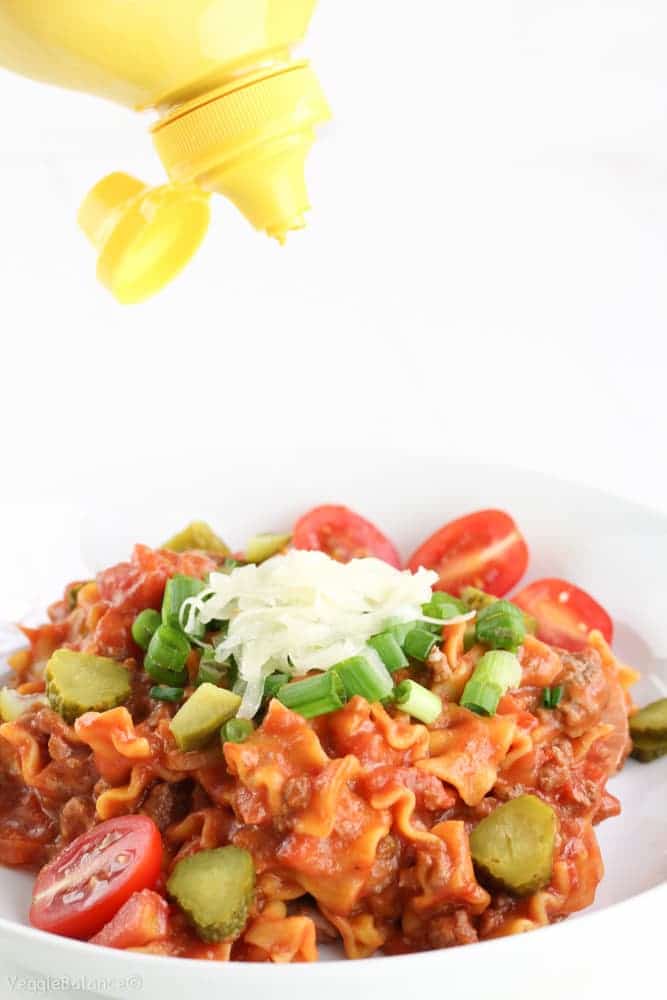 Easy Hamburger Casserole recipe - Veggiebalance.com