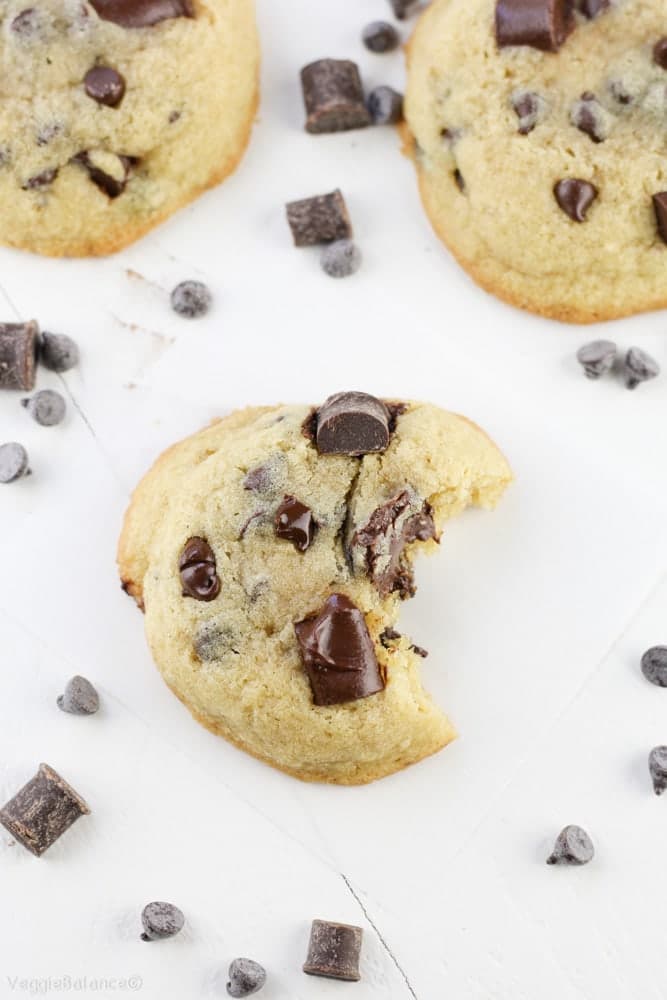 The Best Gluten-Free Chocolate Chip Cookies from Scratch - Veggiebalance.com