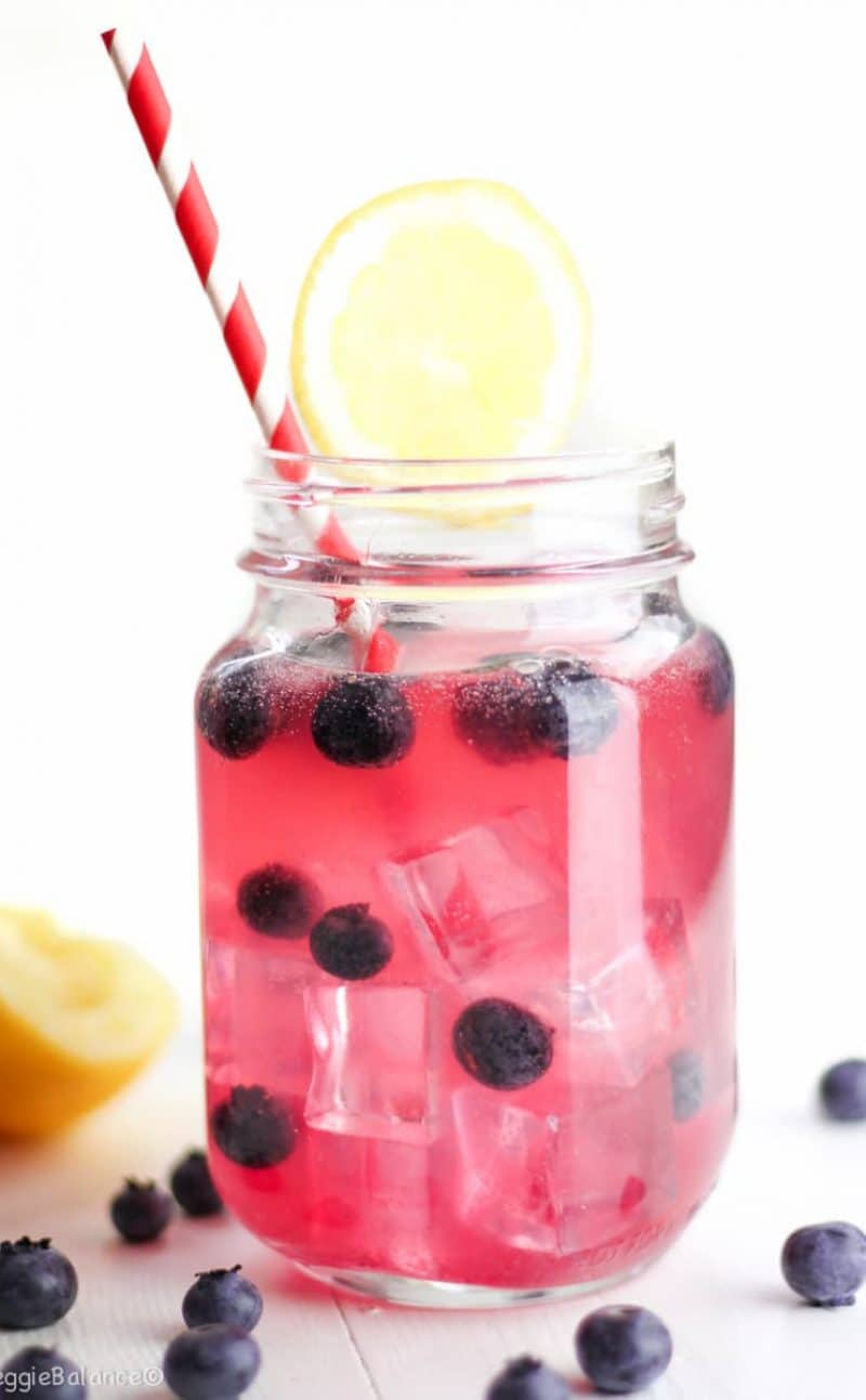 Blueberry Wine Spritzer Recipe