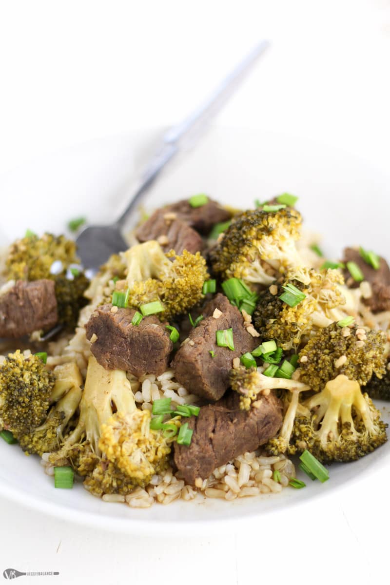 Crockpot Beef and Broccoli Recipe - Veggiebalance.com