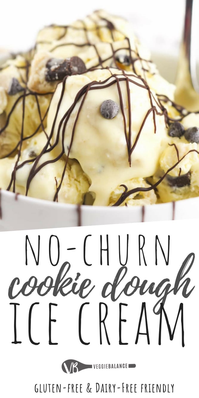 No-Churn Chocolate Chip Cookie Dough Ice Cream Recipe