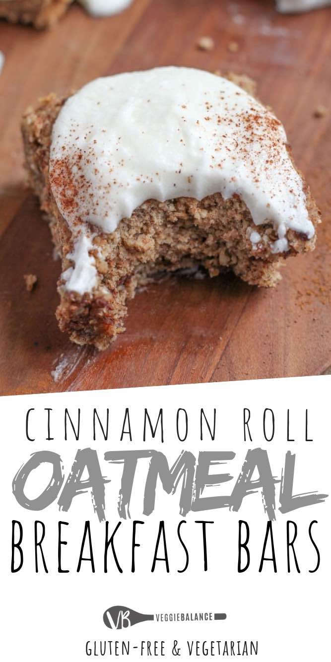 Homemade Oatmeal Breakfast Bars Recipe Gluten Free, Cinnamon