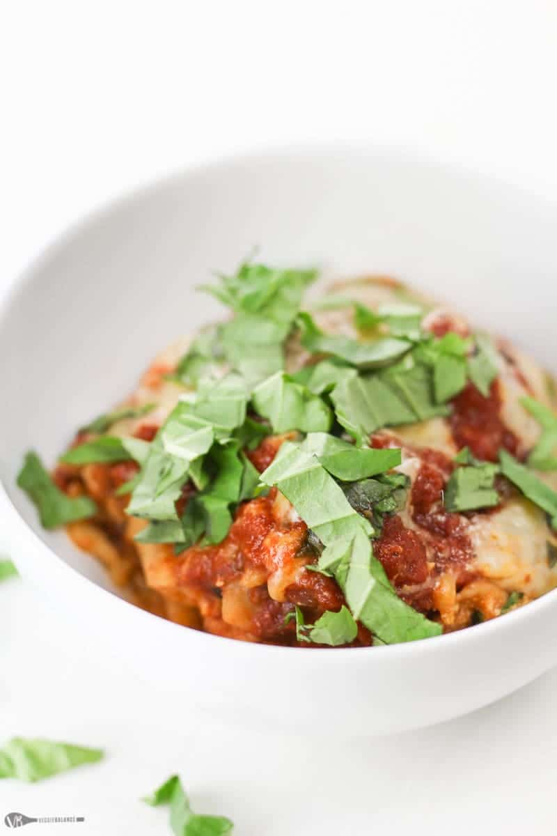 Crockpot Lasagna Recipe - Veggiebalance.com