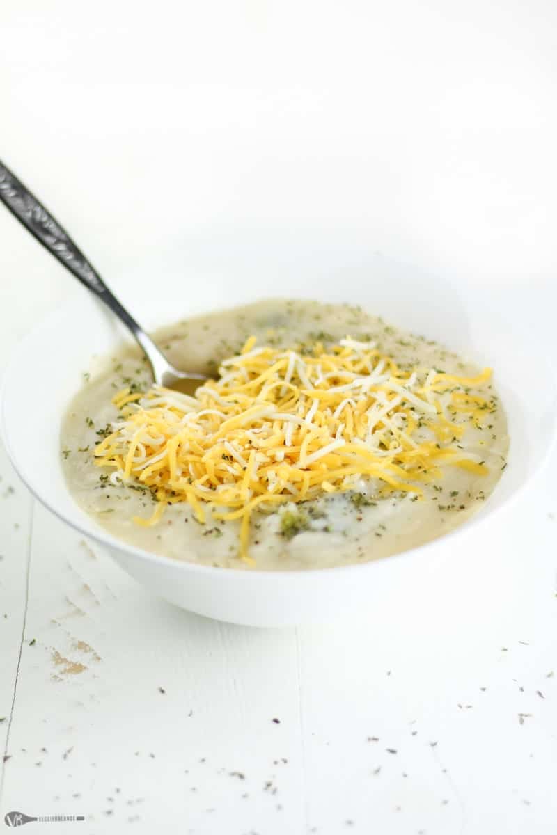 Dairy-Free Crockpot Broccoli Potato Soup Recipe Healthy Gluten-Free - Veggiebalance.com