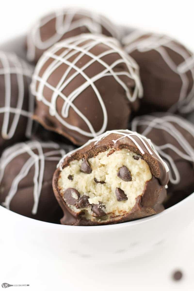 Cookie Dough Truffles recipe - Veggiebalance.com