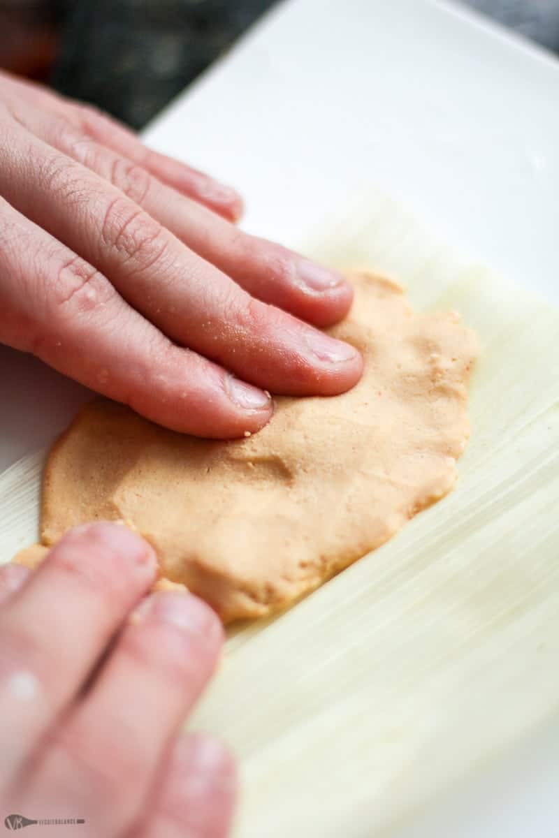 Easy Pork Tamales recipe - Veggiebalance.com