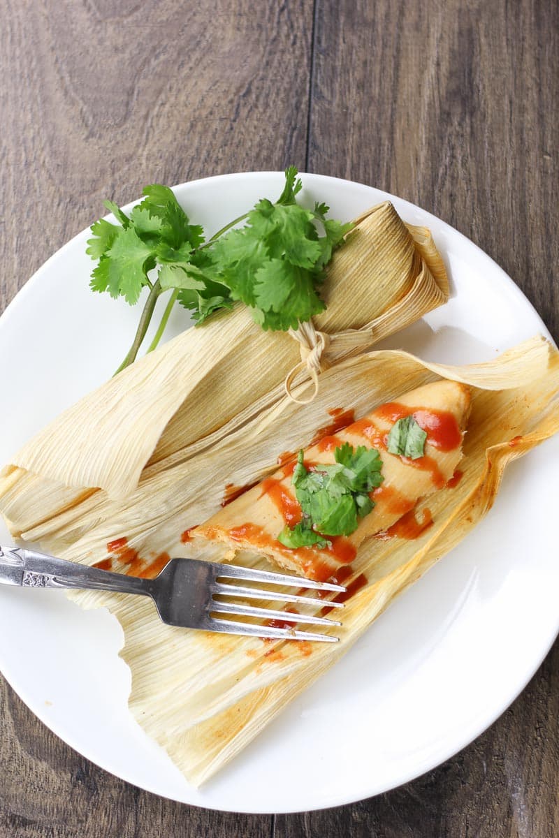 Easy Pork Tamales recipe - Veggiebalance.com