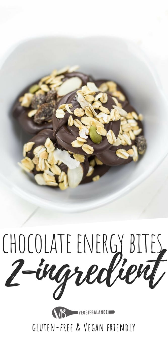 Muesli Chocolate Energy Bites for a quick snack that has a little nutrition and a little bit of chocolate. Just 2-Ingredients to quickly whip together and have ready for those moments of weakness.
(Gluten Free, Dairy Free, and Vegan Friendly)