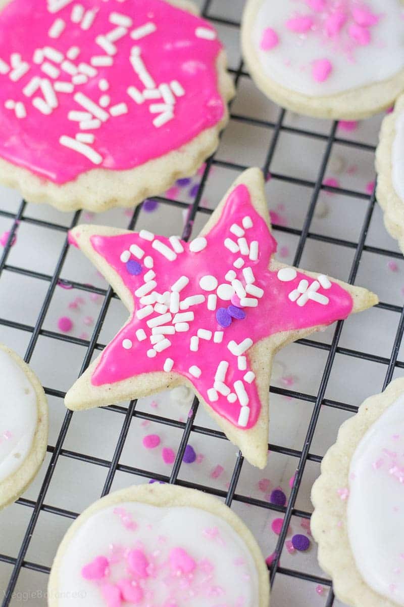 Cut Out Sugar Cookies - Veggiebalance.com