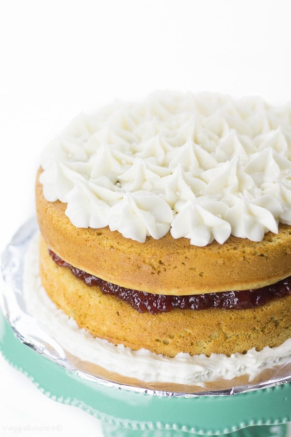 Gluten-Free Lemon Jelly Cake recipe - Veggiebalance.com