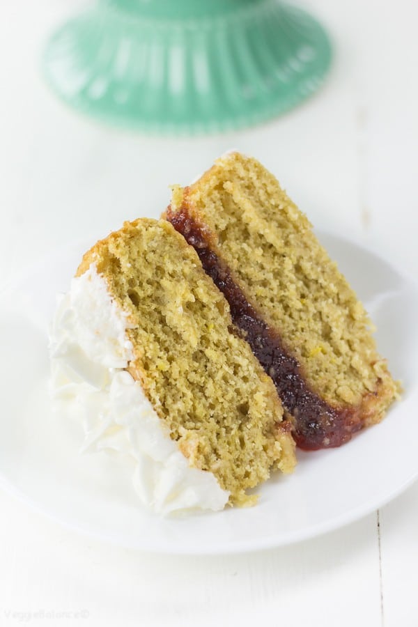 Gluten-Free Lemon Jelly Cake recipe - Veggiebalance.com