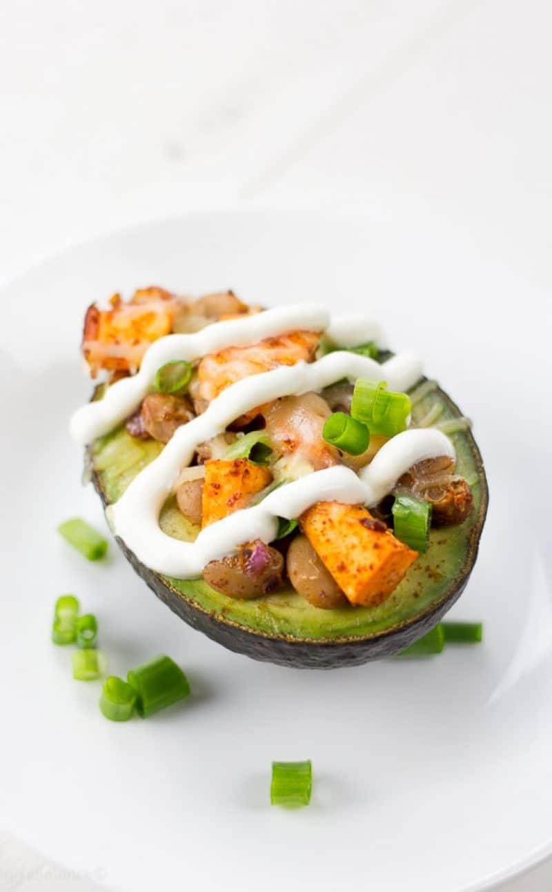 Stuffed Avocado Taco Bowls with Sweet Potato Recipe