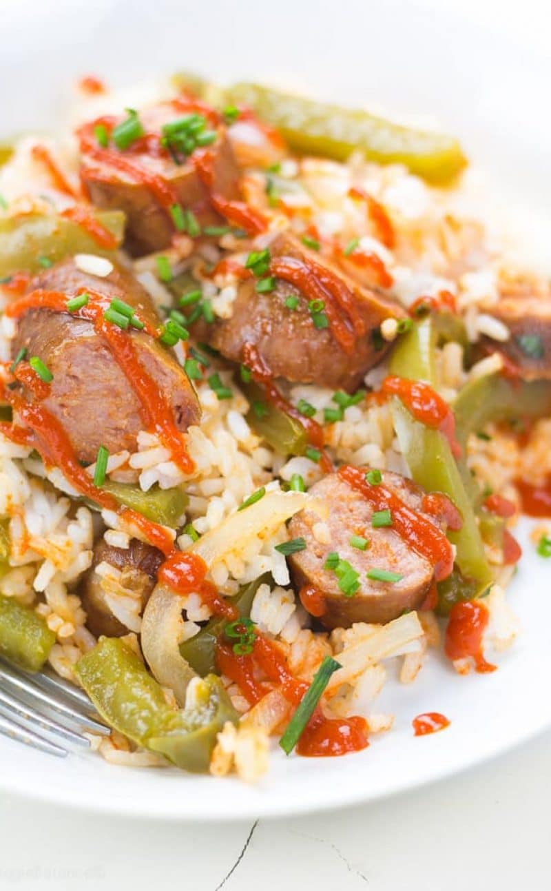 Slow Cooker Sausage and Peppers Recipe (Gluten Free)