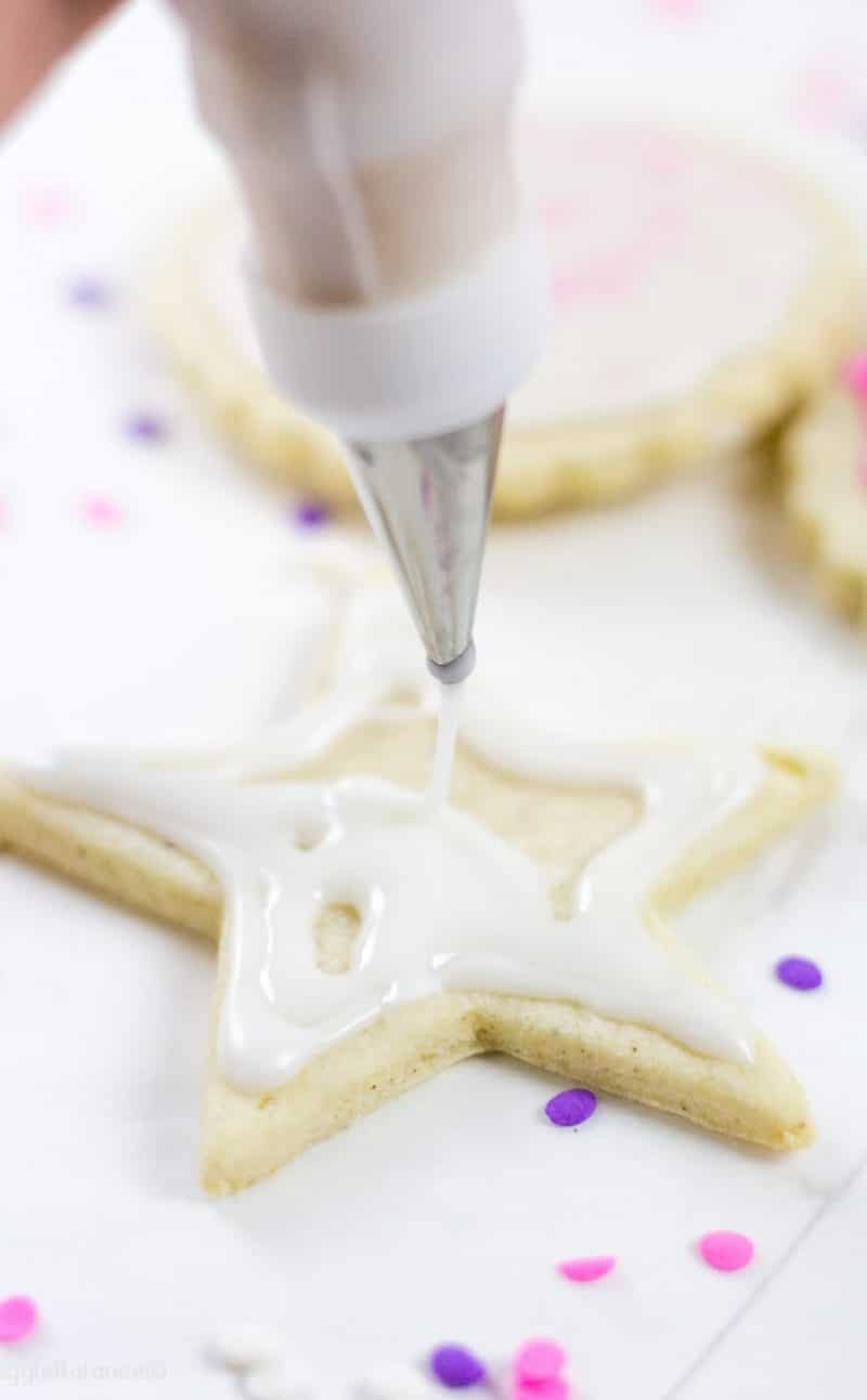 Sugar Cookie Icing for Cut Out Cookies Recipe