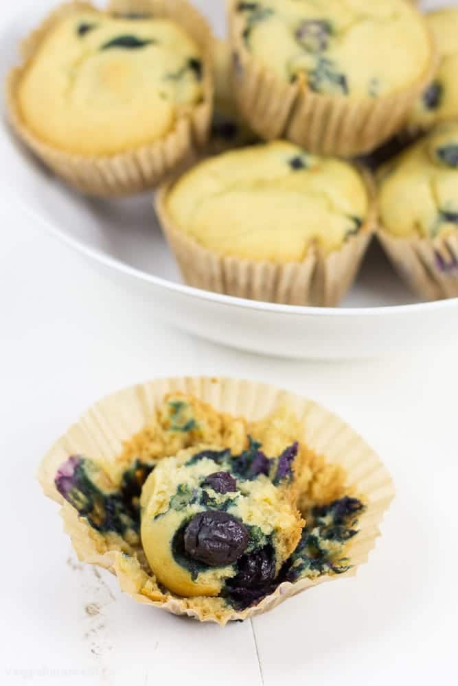 Baking with Frozen Blueberries (Minus the Blue Batter) Recipe