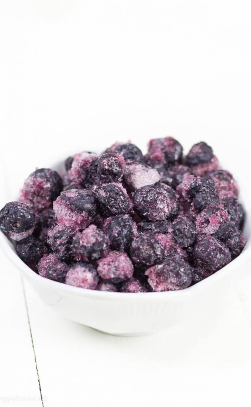 Baking with Frozen Blueberries Recipe (Minus the Blue Batter)