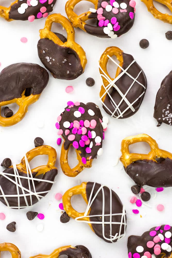 Chocolate Covered Pretzels - Veggiebalance.com