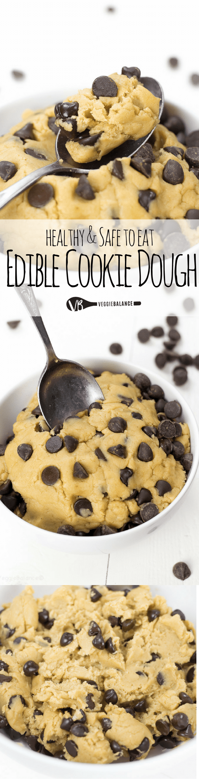 Healthy & Delicious Cookie Dough Recipe (Edible, Eggless)