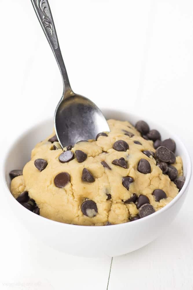 Healthy Cookie Dough - Veggiebalance.com