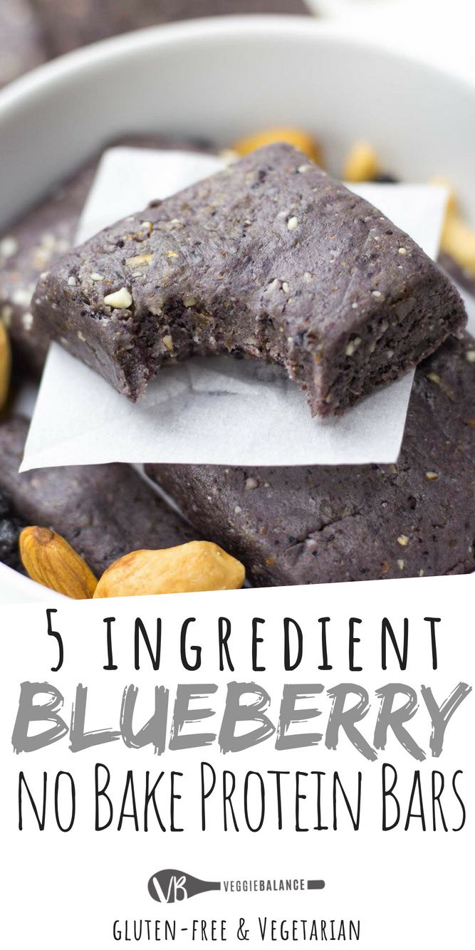 No Bake Protein Bars are super simple and the perfect copycat recipe for those delicious RX Bars. The ultimate combination of protein-packed blueberry muffin flavor. Haven't had a Blueberry RX bar yet? No need to buy to try, here is your chance for a homemade healthy, no-bake protein bar option.