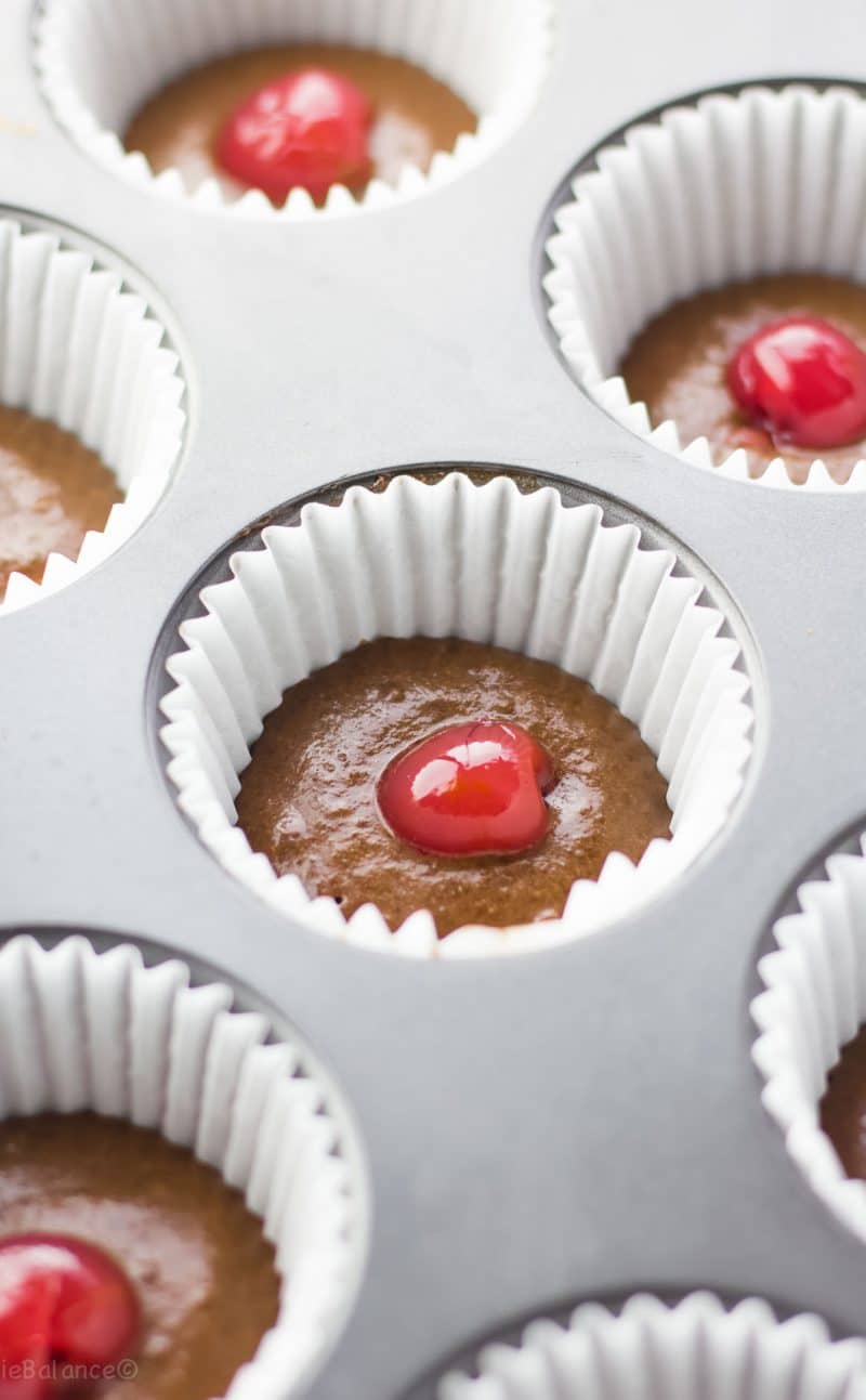 Chocolate Cherry Cupcakes with Cherry Frosting Recipe