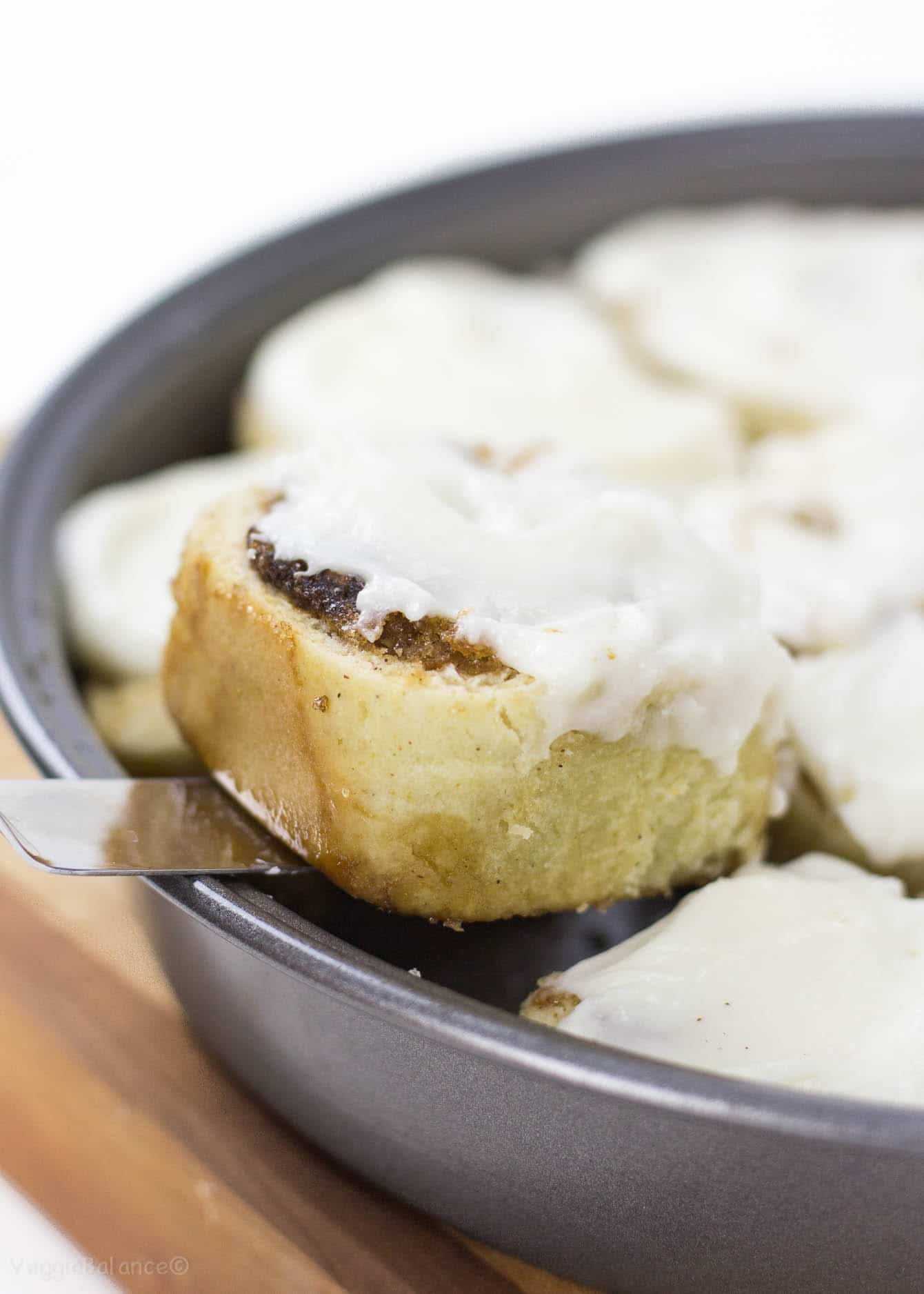 Gluten Free Cinnamon rolls - Veggiebalance.com