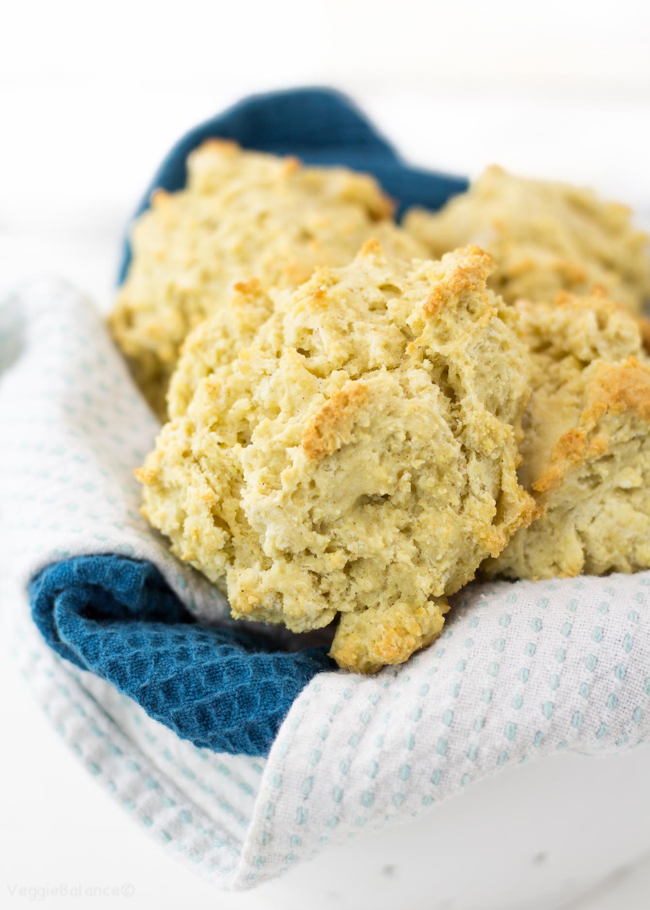 Gluten Free Drop Biscuits - Veggiebalance.com