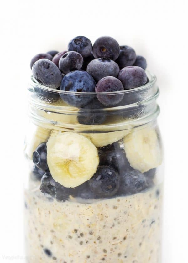 Easy & Delicious Overnight Oats Blueberry Banana Recipe