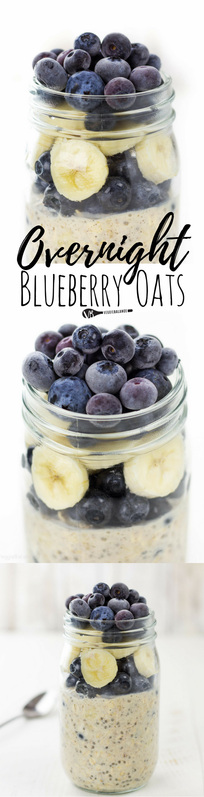 Easy & Delicious Overnight Oats Blueberry Banana Recipe