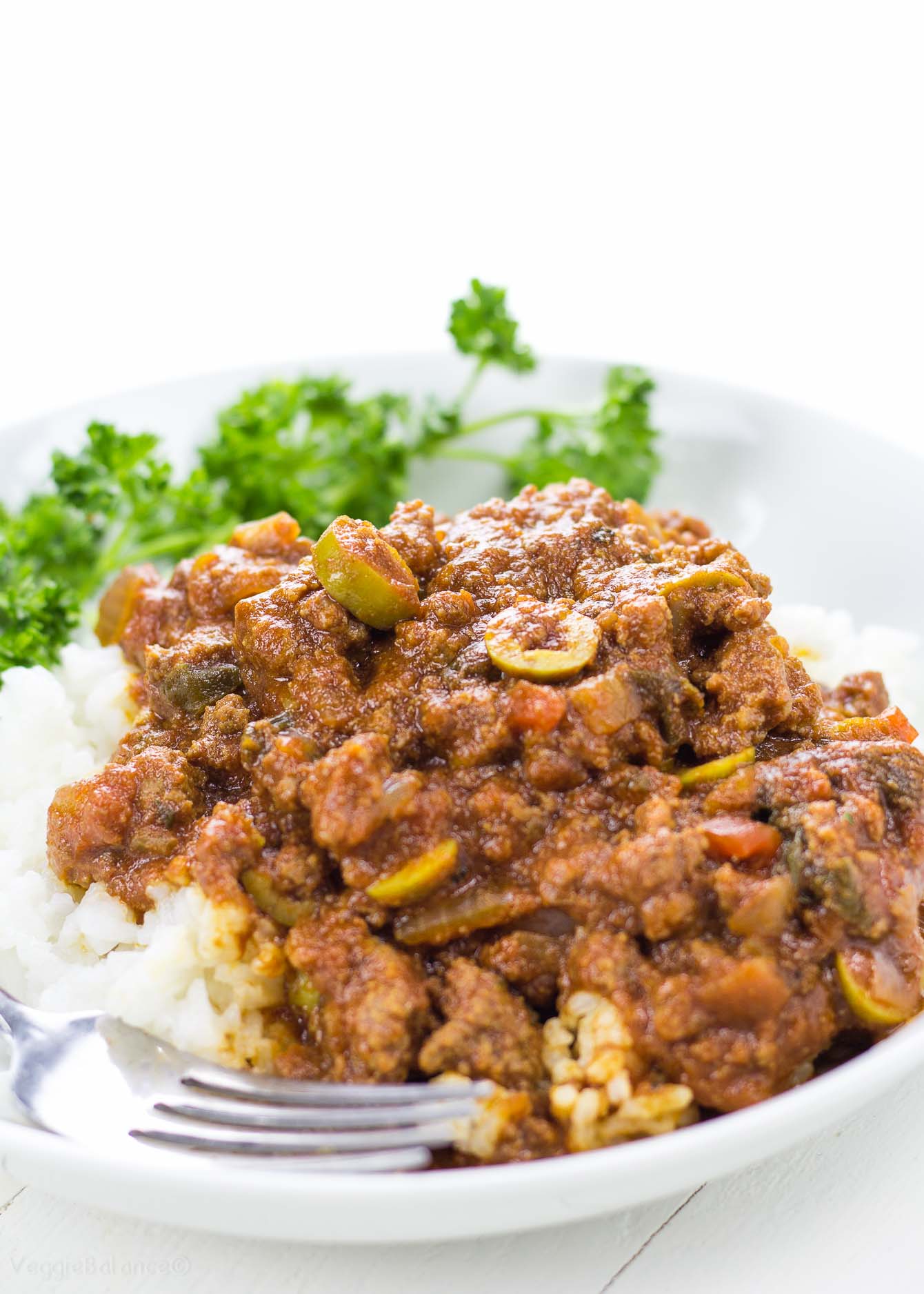 Picadillo Mexican Beef recipe - Veggiebalance.com