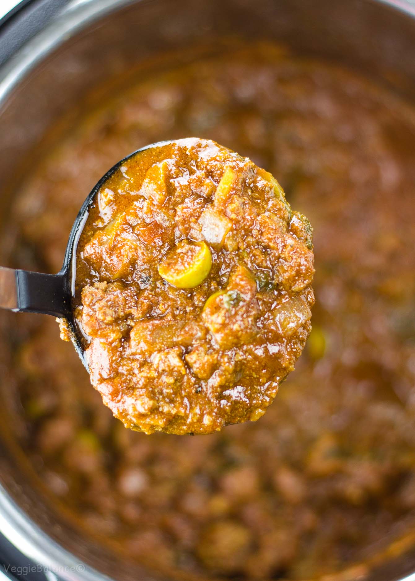 Picadillo Mexican Beef recipe made so easy in one pot and served over rice.