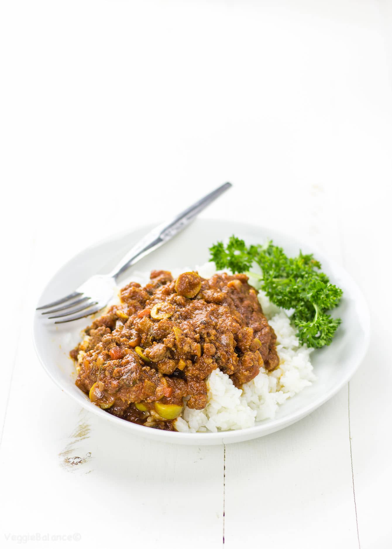 Picadillo Mexican Beef recipe - Veggiebalance.com