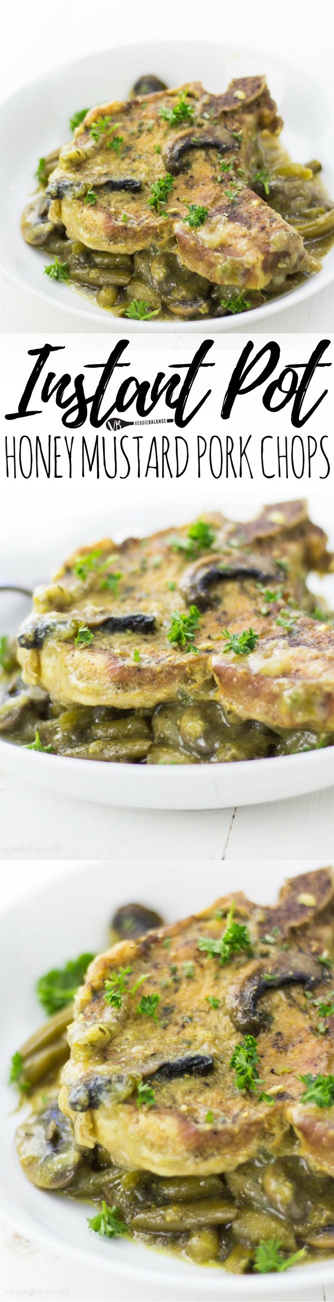 Easy Pressure Cooker Pork Chops with Honey Mustard Recipe