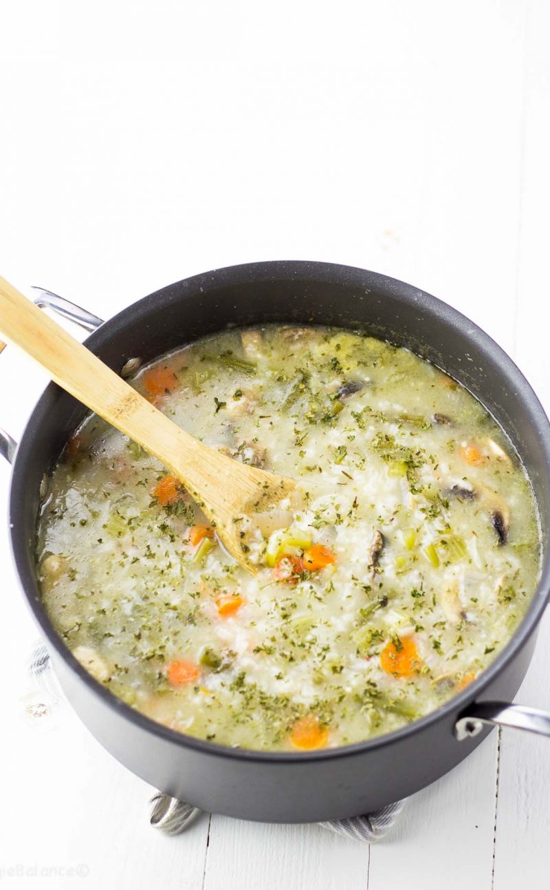 Vegetarian Wild Rice Soup Recipe