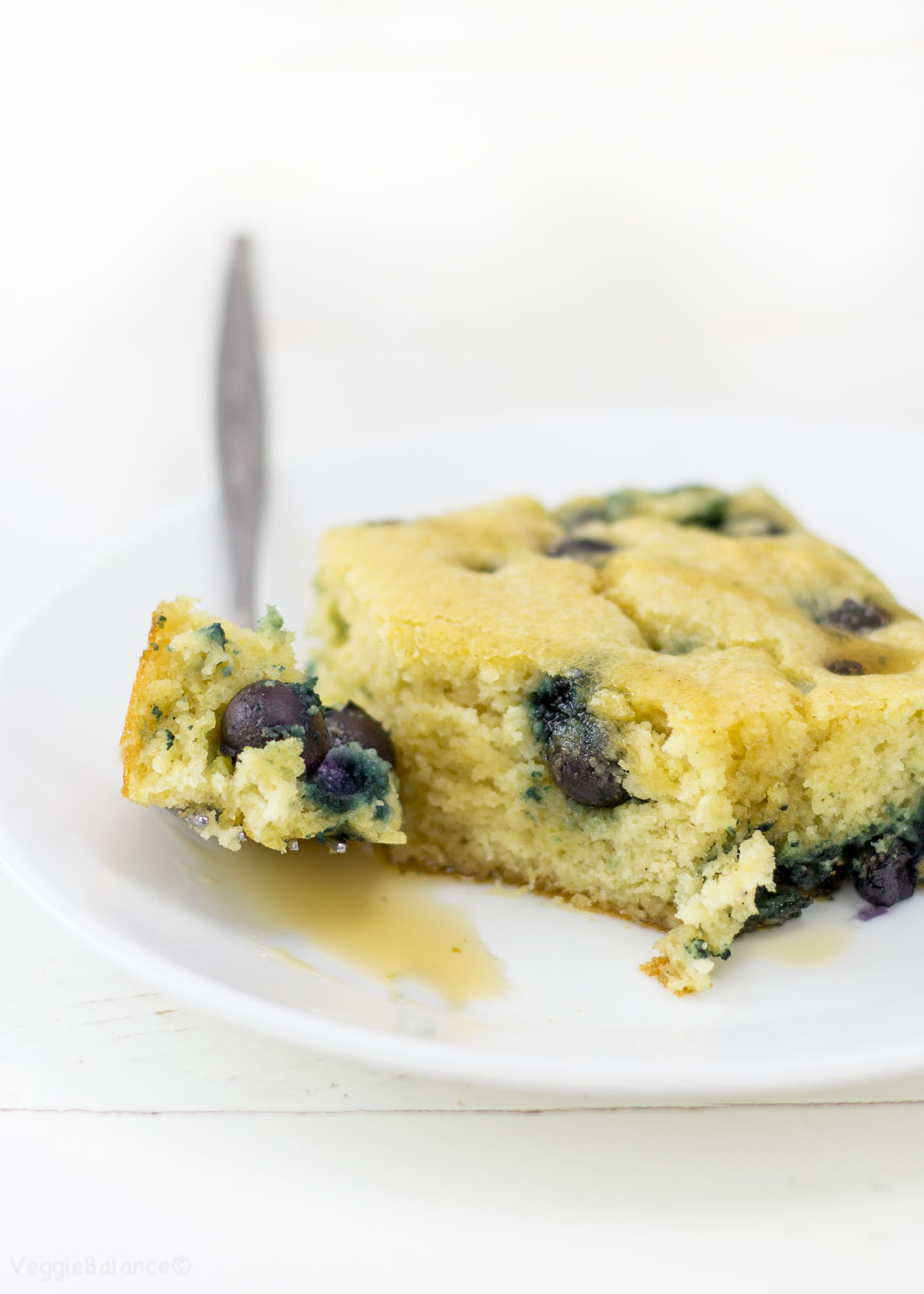 Blueberry Pancake Casserole recipe Gluten Free - Veggiebalance.com