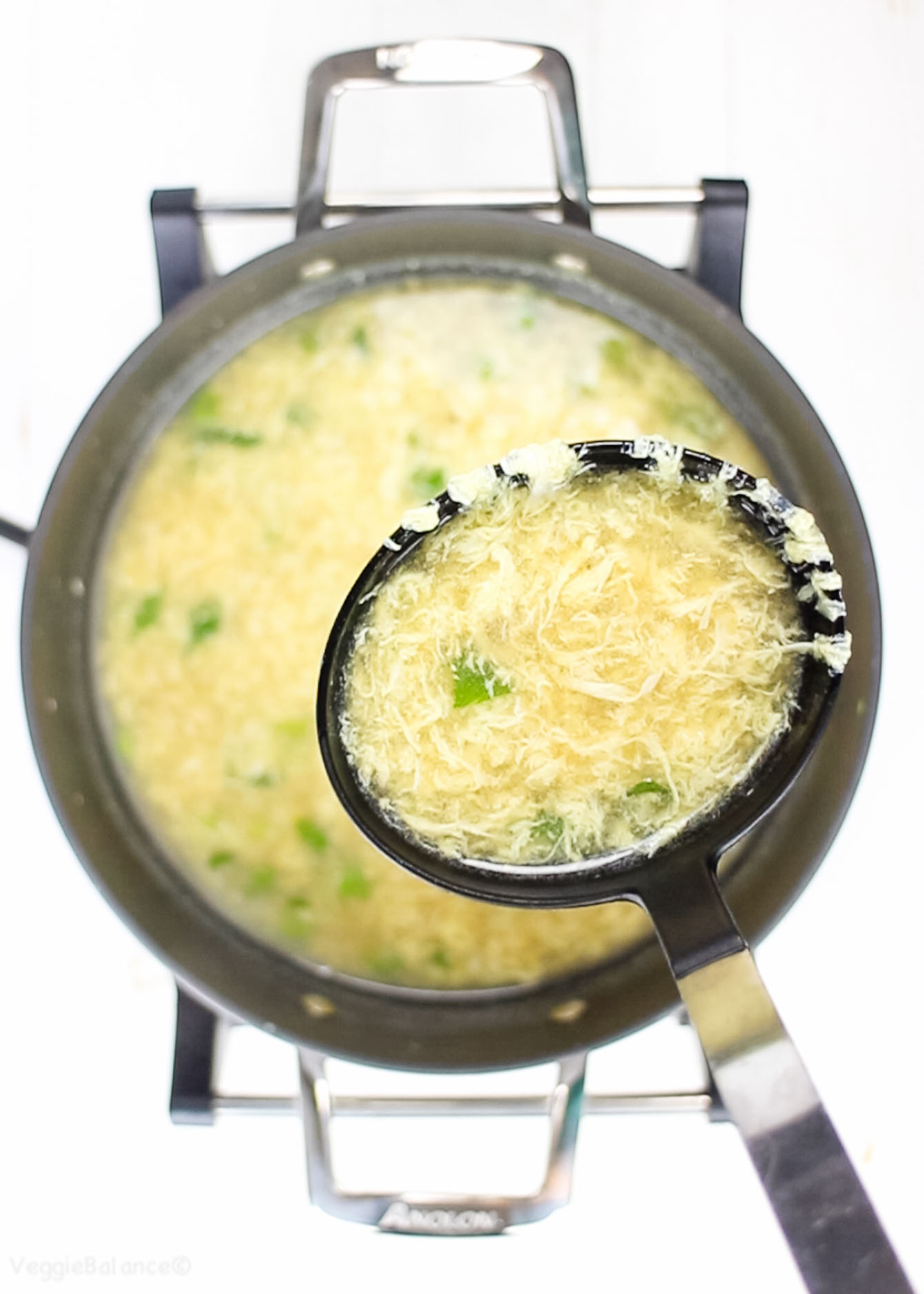 Egg Drop Soup made at home gluten free - Veggiebalance.com