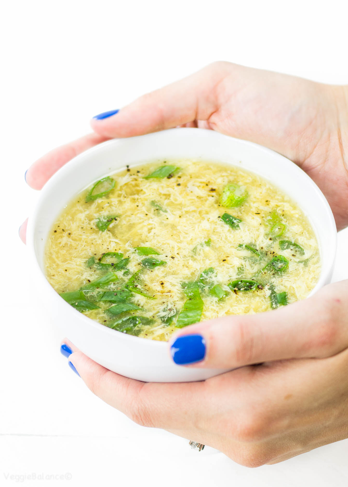 Egg Drop Soup made at home gluten free - Veggiebalance.com