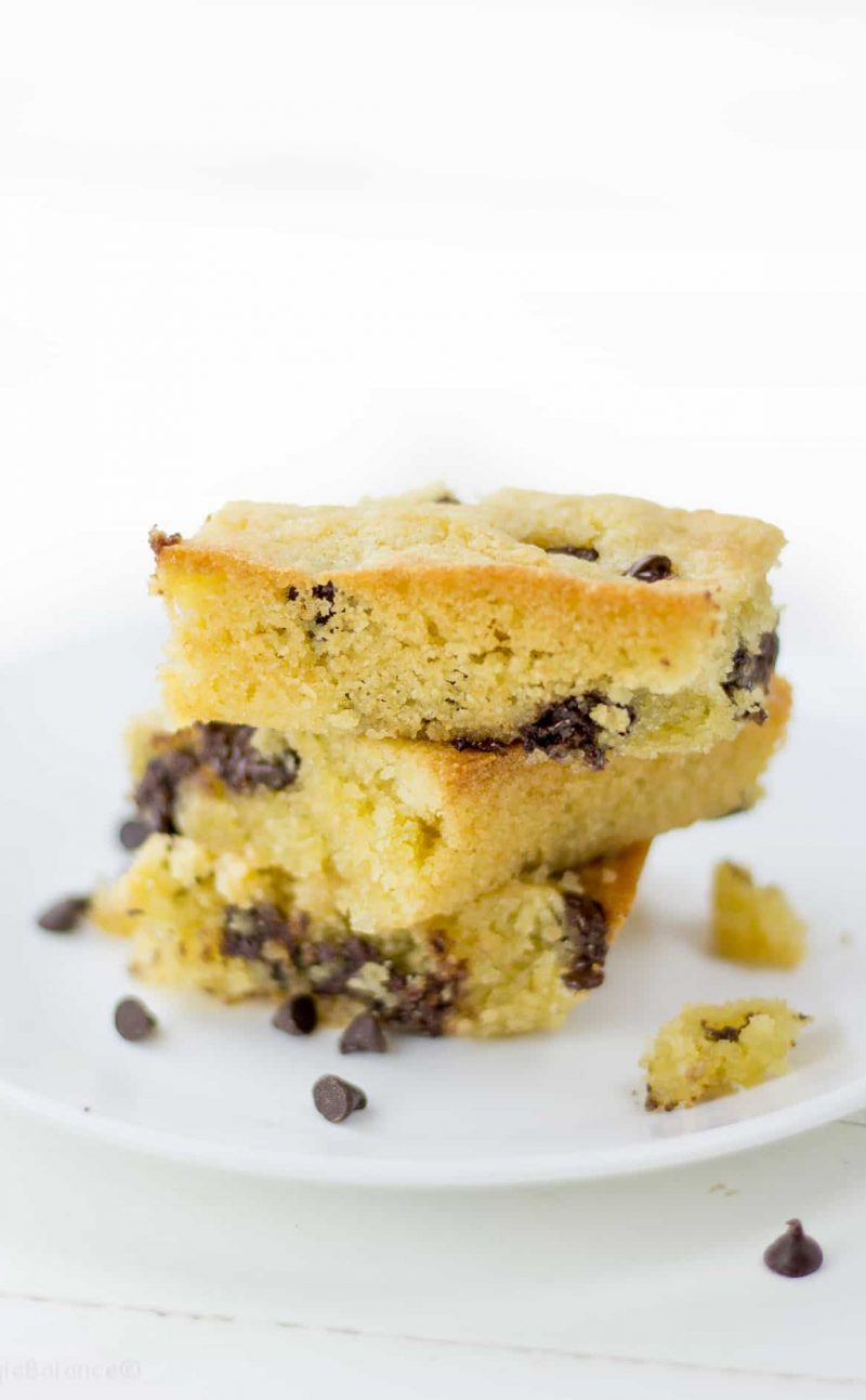 Chocolate Chip Cookie Bars Recipe (Gluten Free)