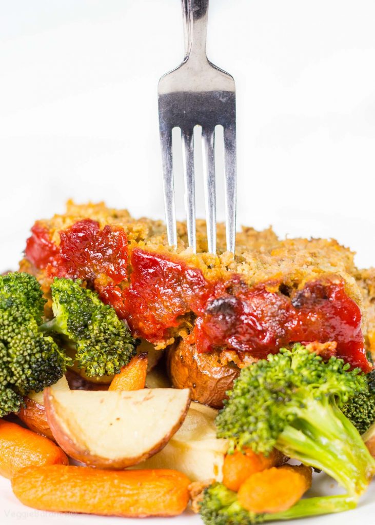 Gluten Free Meatloaf made on Sheet Pan