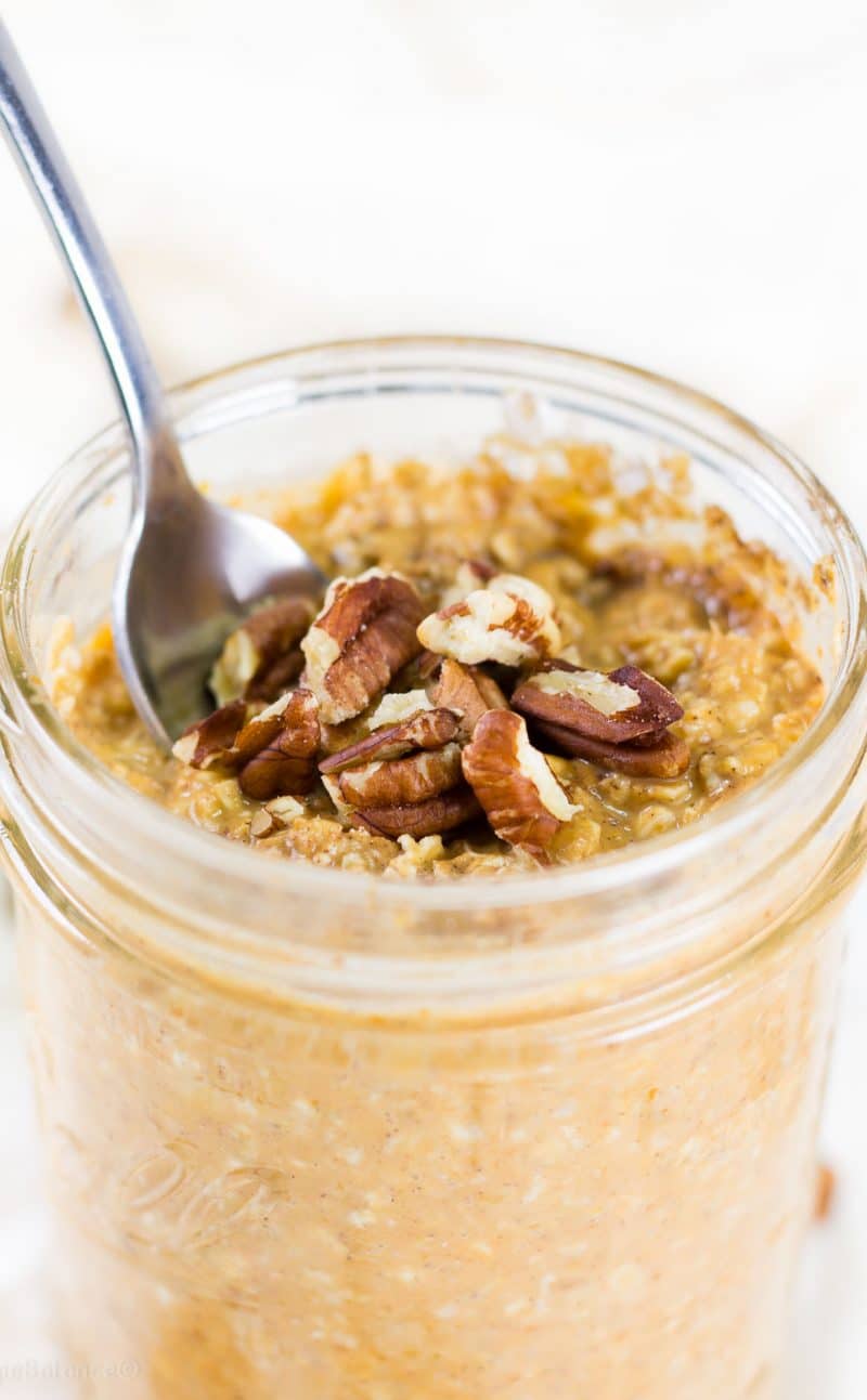 The Best Pumpkin Overnight Oatmeal Recipe