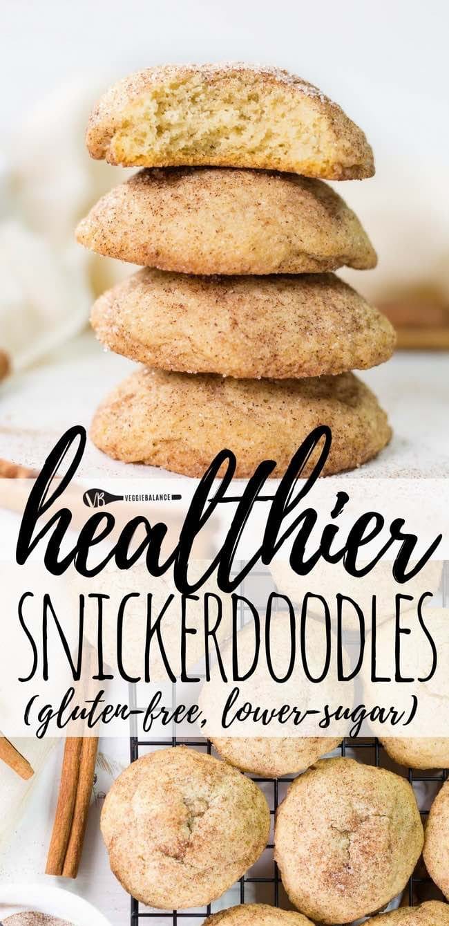 Snickerdoodle Cookies recipe brings the flavor of childhood home for the holidays, sans the gluten and healthier with less sugar. Snap into into the season!