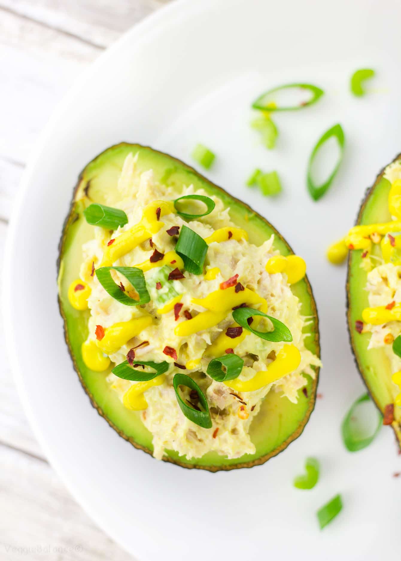 Tuna Salad Stuffed Avocado Bowls Healthy