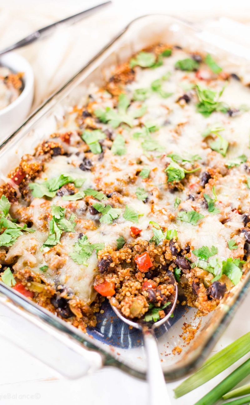 Vegetarian Quinoa Mexican Dinner Recipe