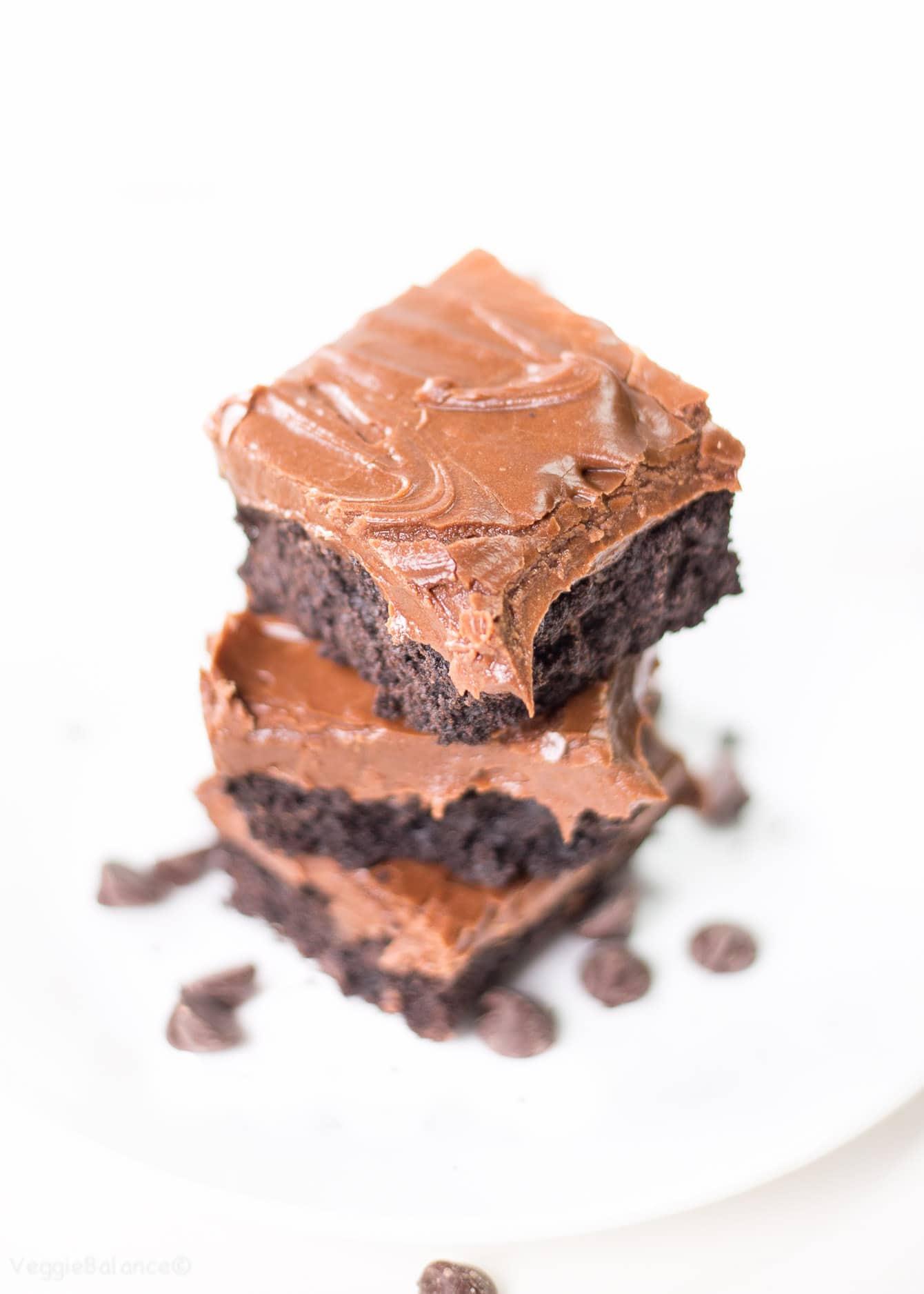 Best Gluten-Free Brownies Ever recipe with chocolate fudge frosting