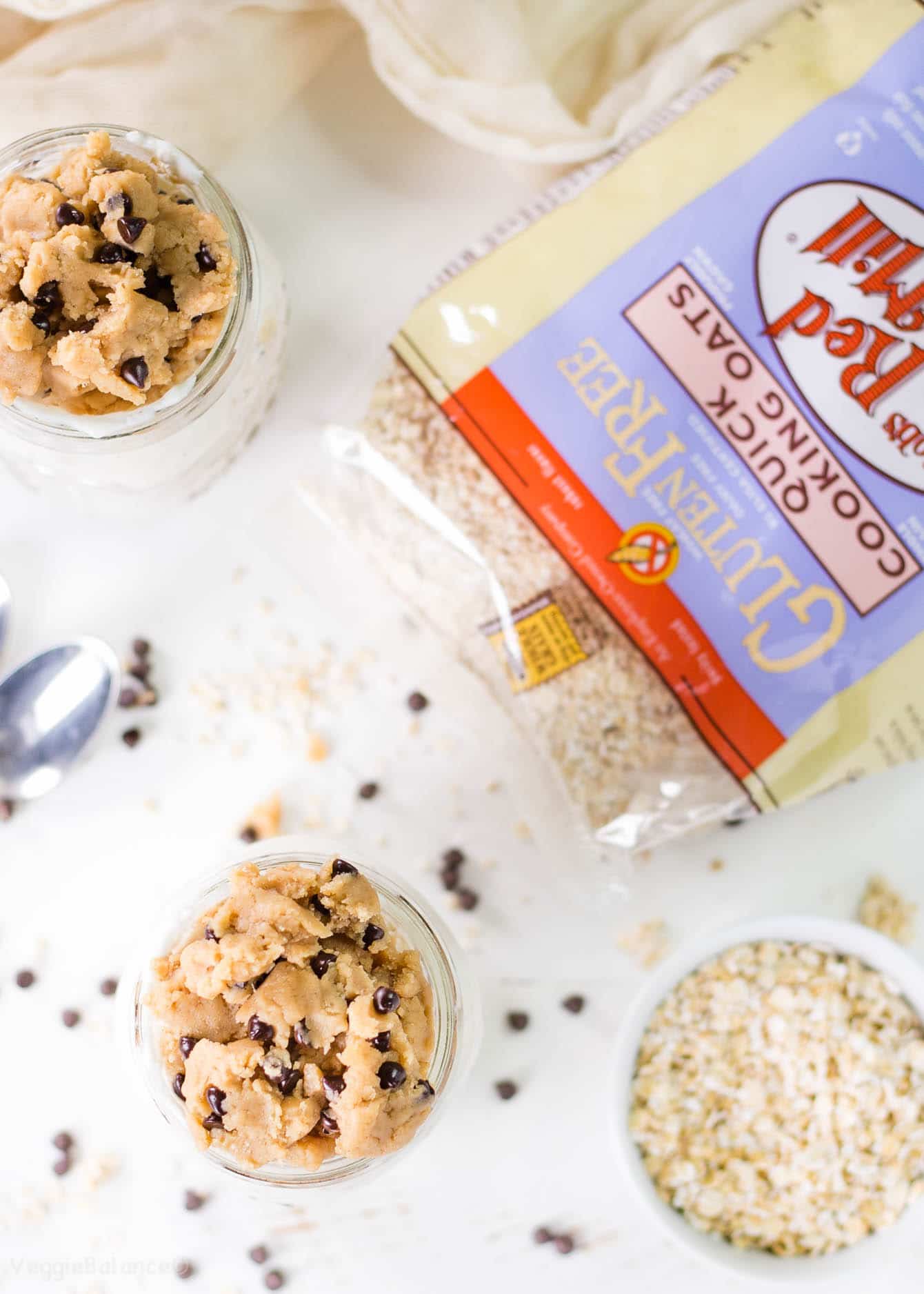 Cookie Dough Overnight Oatmeal Gluten Free Recipes Easy Recipes by