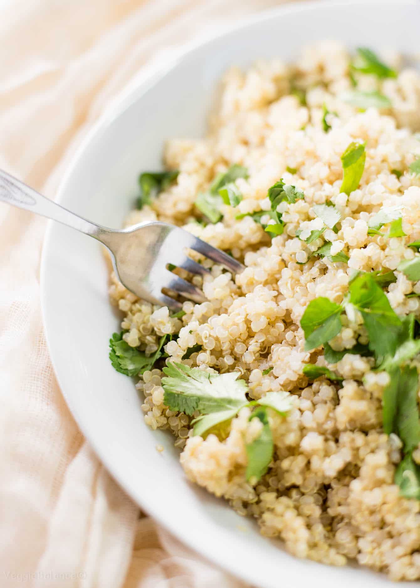 Cilantro Lime Quinoa recipe