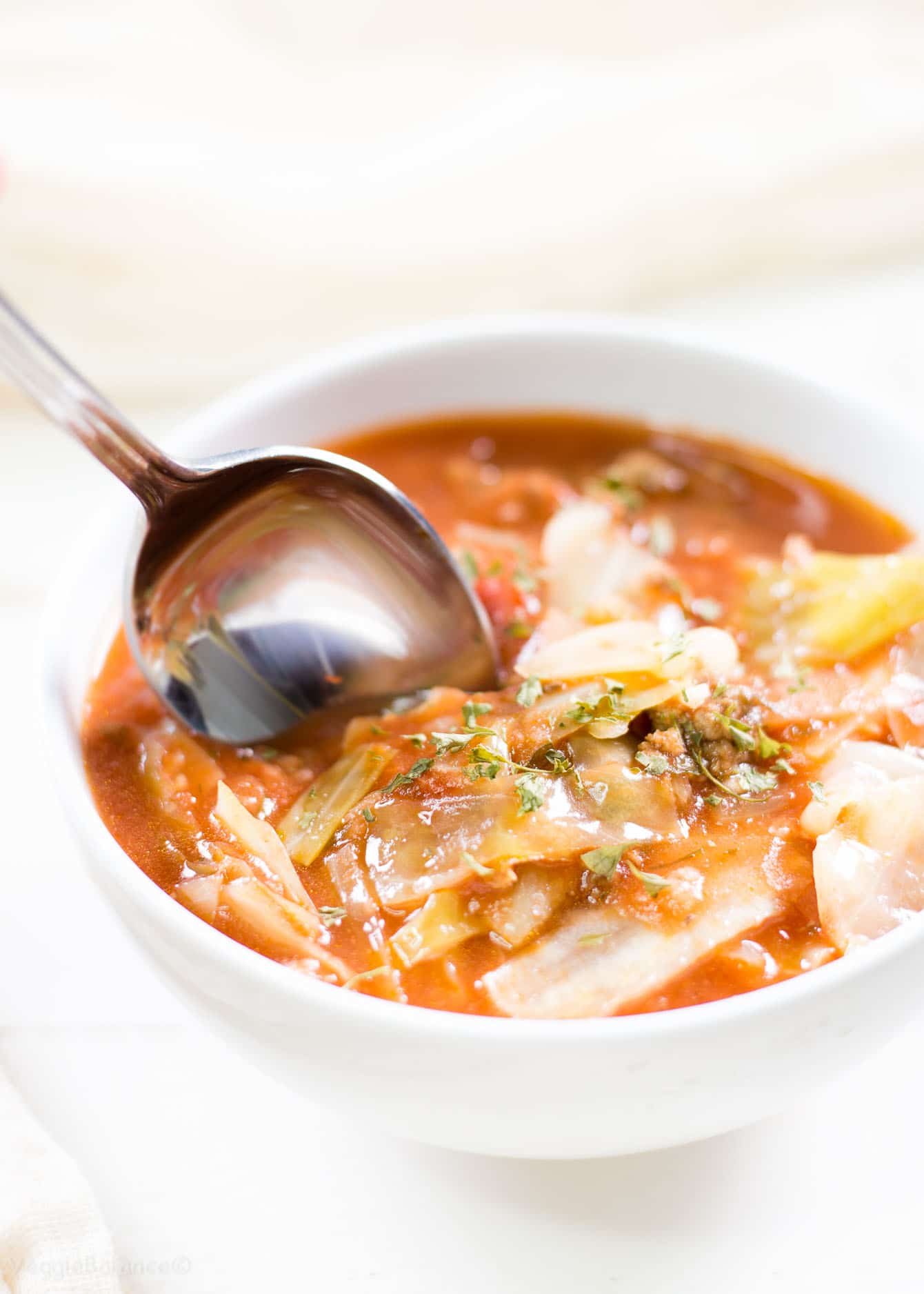 Slow Cooker Cabbage Roll Soup Recipe