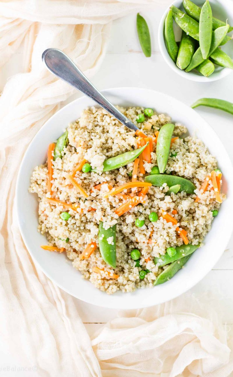 Vegetable Fried Quinoa Recipe